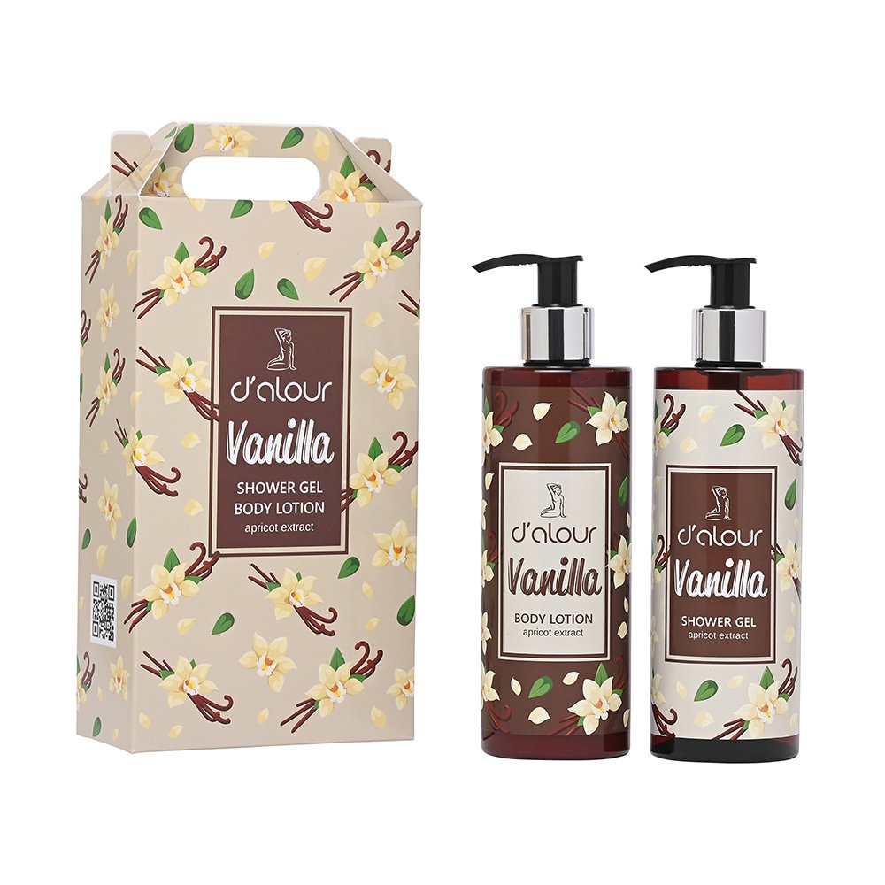 Vanilla Shower Gel & Body Lotion Set